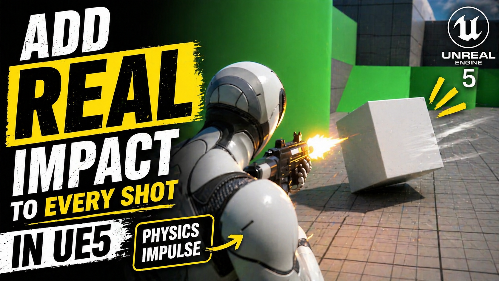 UE5 Physics Impulse on Shot Impact