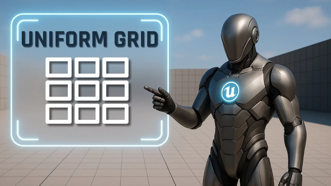 UE5 Uniform Grid UI
