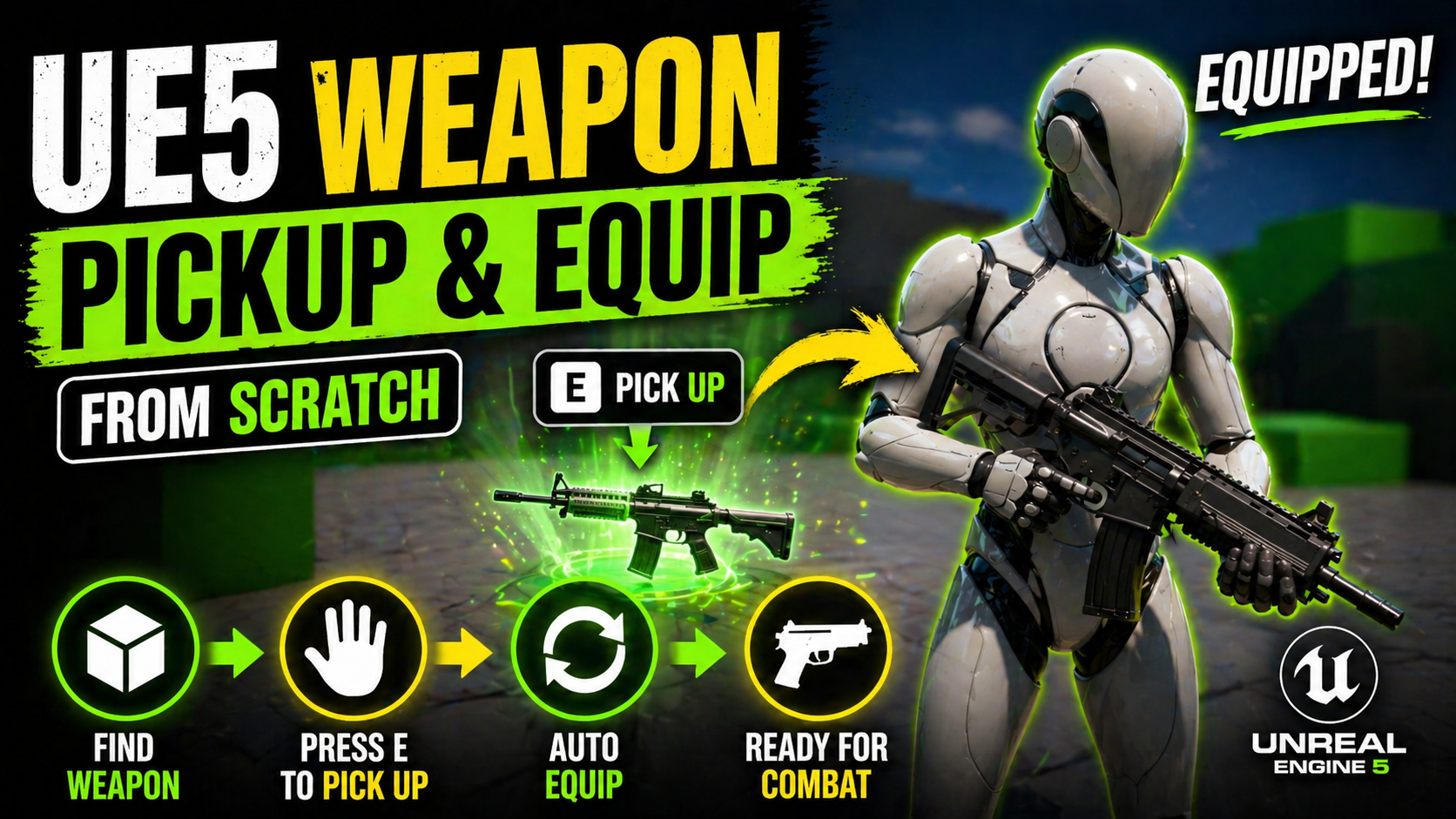 UE5 Weapon Pickup System