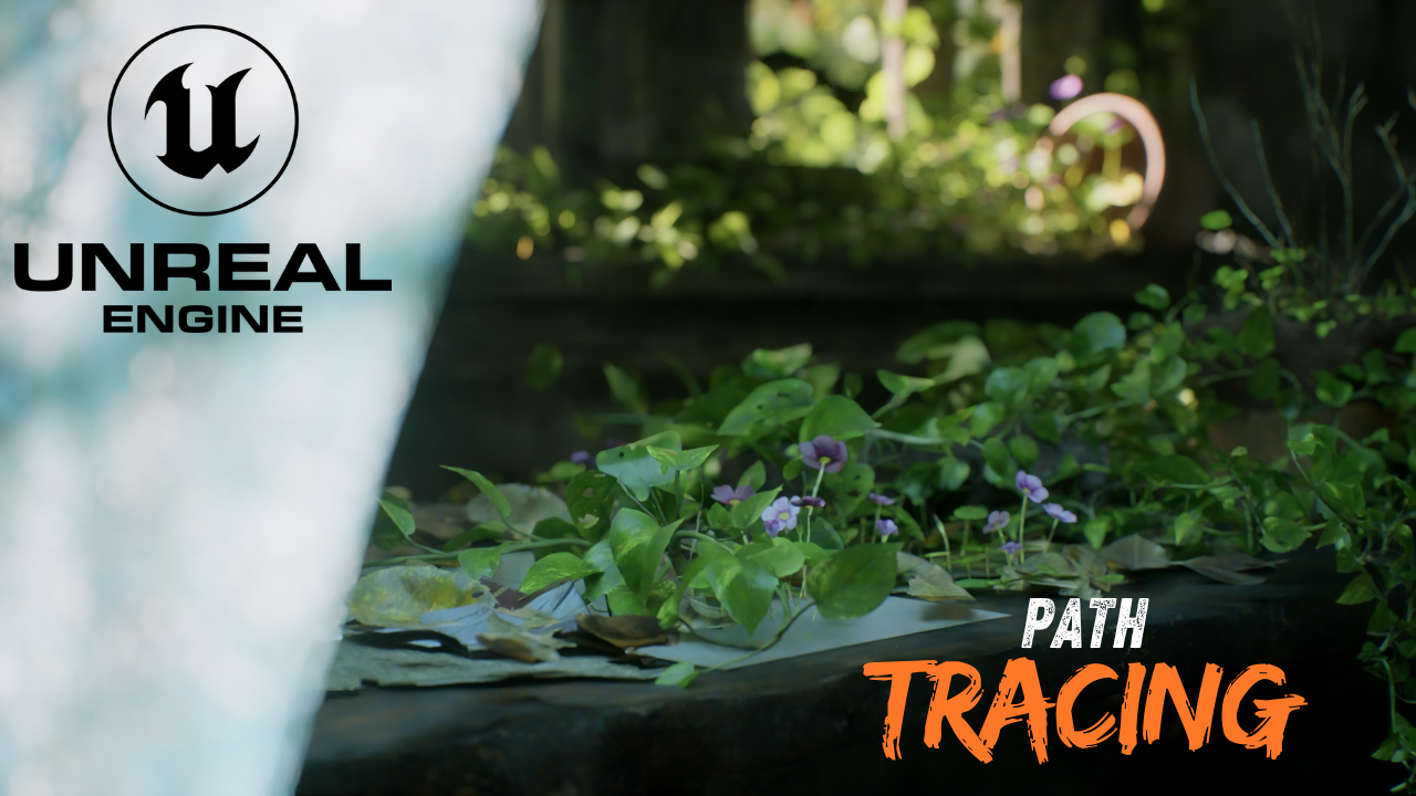 Path Tracing Tutorial UE5 Path Tracing Image Render | Rambod Dev