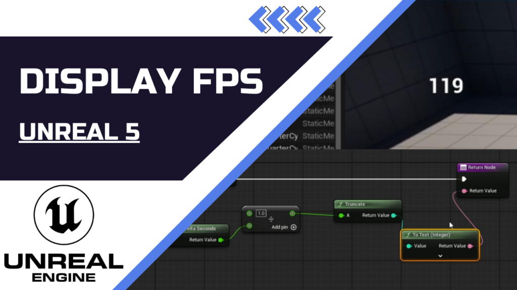 Unreal Engine 5.5 FPS Display