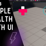 Unreal Engine health UI