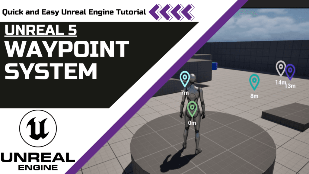 Unreal Engine 5 Waypoint System